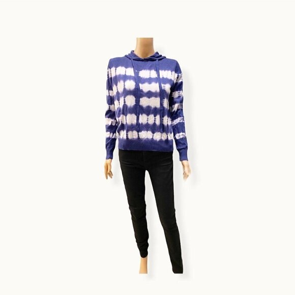 NWT Aqua Tie Dye Hoodie - Picture 2 of 5